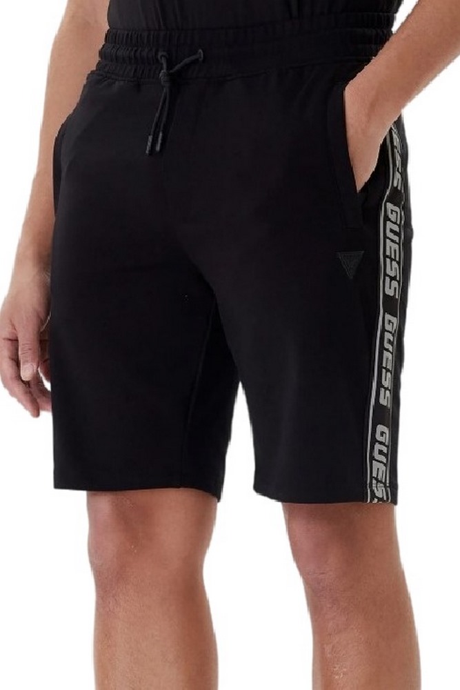 GUESS ARLO SHORT ΒΕΡΜΟΥΔΑ ΑΝΔΡΙΚΗ BLACK