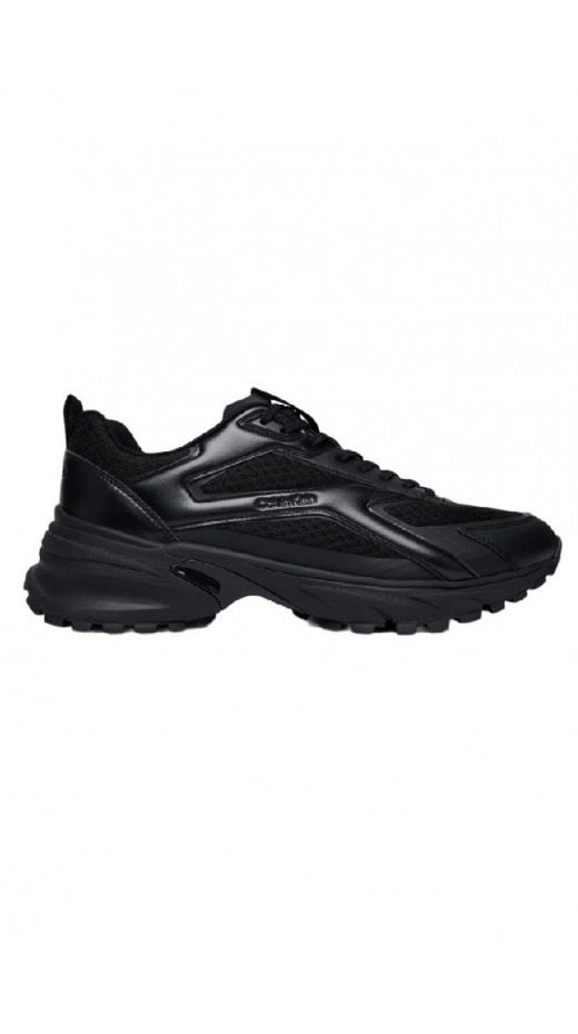 CALVIN KLEIN HIKE RUNNER CKSTRIPE MET MIX MAT ΠΑΠΟΥΤΣΙ ΑΝΔΡΙΚΟ BLACK/BLACK