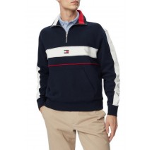 TOMMY JEANS RLX CBLOCK QZ ΦΟΥΤΕΡ ΜΠΛΟΥΖΑ ΑΝΔΡΙΚΗ NAVY
