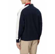 TOMMY JEANS RLX CBLOCK QZ ΦΟΥΤΕΡ ΜΠΛΟΥΖΑ ΑΝΔΡΙΚΗ NAVY