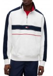 TOMMY JEANS RLX CBLOCK QZ ΦΟΥΤΕΡ ΜΠΛΟΥΖΑ ΑΝΔΡΙΚΗ ECRU