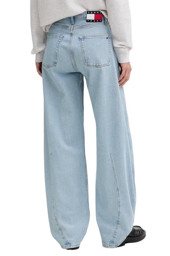 TOMMY JEANS ELLA MID BARREL BJ4110 ΤΖΙΝ ΠΑΝΤΕΛΟΝΙ ΓΥΝΑΙΚΕΙΟ DENIM LIGHT