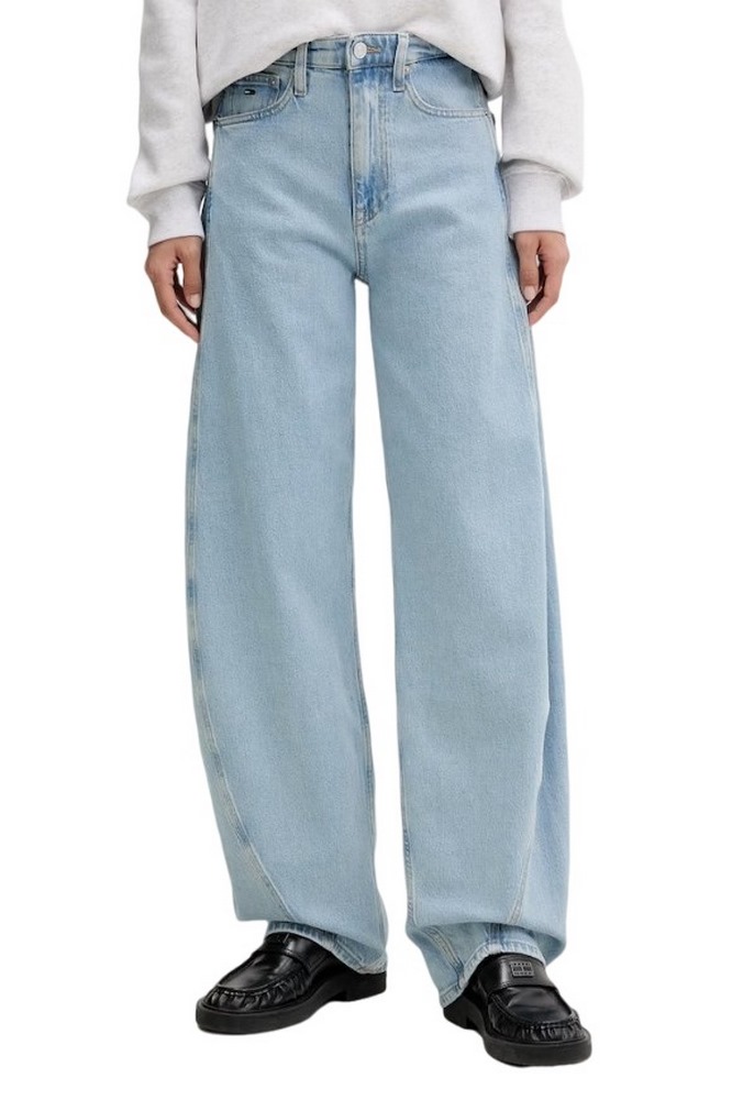 TOMMY JEANS ELLA MID BARREL BJ4110 ΤΖΙΝ ΠΑΝΤΕΛΟΝΙ ΓΥΝΑΙΚΕΙΟ DENIM LIGHT