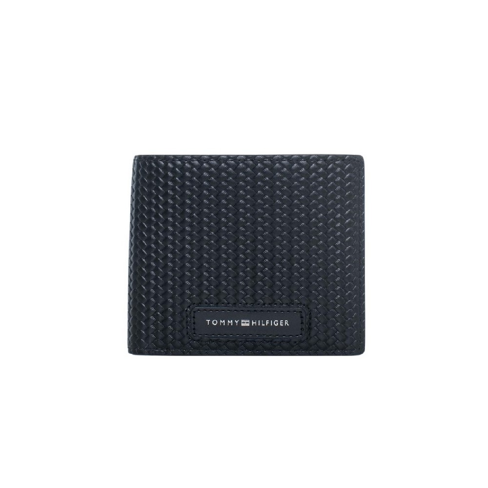 TOMMY HILFIGER WOVEN TEXTURE CC & COIN ΠΟΡΤΟΦΟΛΙ ΑΝΔΡΙΚΟ BLACK