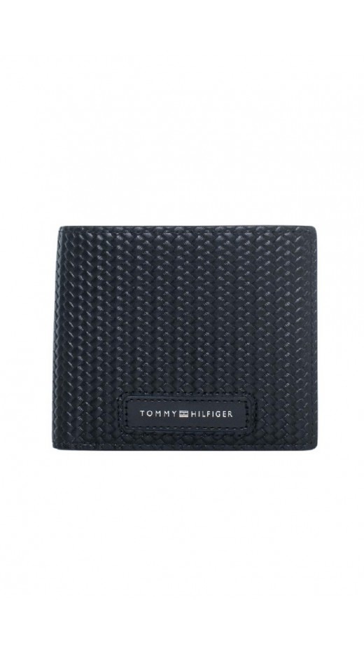 TOMMY HILFIGER WOVEN TEXTURE CC & COIN ΠΟΡΤΟΦΟΛΙ ΑΝΔΡΙΚΟ BLACK