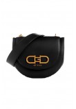 GUESS FLEET MINI SADDLE CR ΤΣΑΝΤΑ ΓΥΝΑΙΚΕΙΑ BLACK