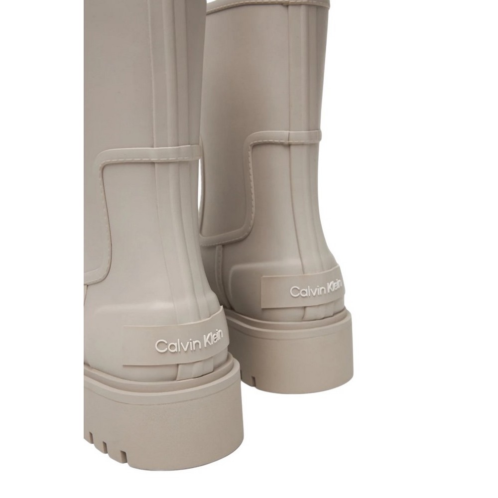 CALVIN CLEIN MID RAINBOOT RUBBER ΜΠΟΤΑ ΓΥΝΑΙΚΕΙΑ TAUPE