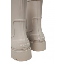 CALVIN CLEIN MID RAINBOOT RUBBER ΜΠΟΤΑ ΓΥΝΑΙΚΕΙΑ TAUPE