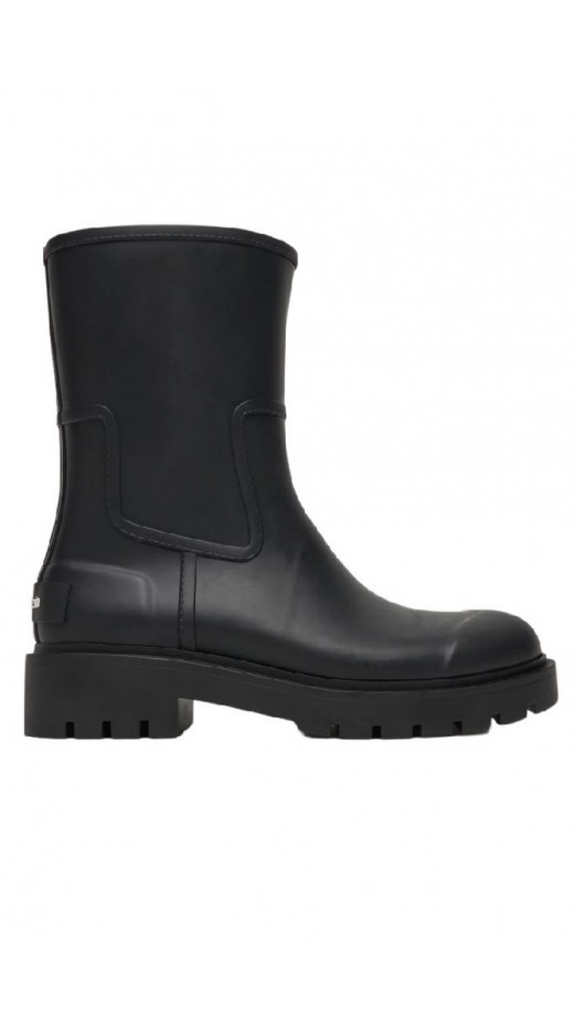 CALVIN CLEIN MID RAINBOOT RUBBER ΜΠΟΤΑ ΓΥΝΑΙΚΕΙΑ BLACK