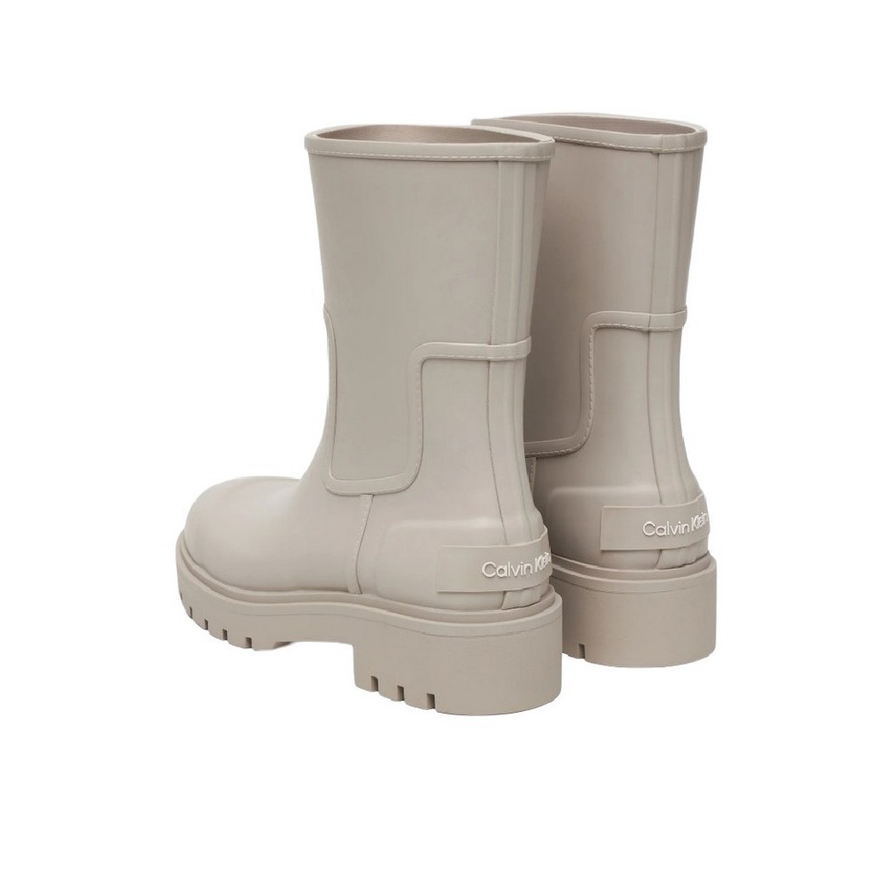 CALVIN CLEIN MID RAINBOOT RUBBER ΜΠΟΤΑ ΓΥΝΑΙΚΕΙΑ TAUPE
