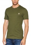 GUESS CN SS CORE TEE T-SHIRT  ΑΝΔΡΙΚΟ DARK GREEN