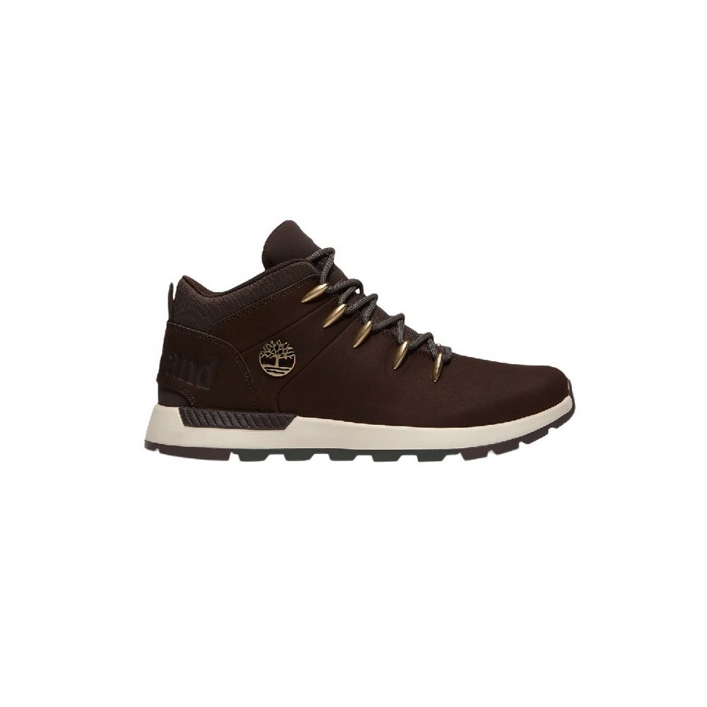 TIMBERLAND SPTK MID LACE UP SNEAKER ΠΑΠΟΥΤΣΙ ΑΝΔΡΙΚΟ DARK BROWN