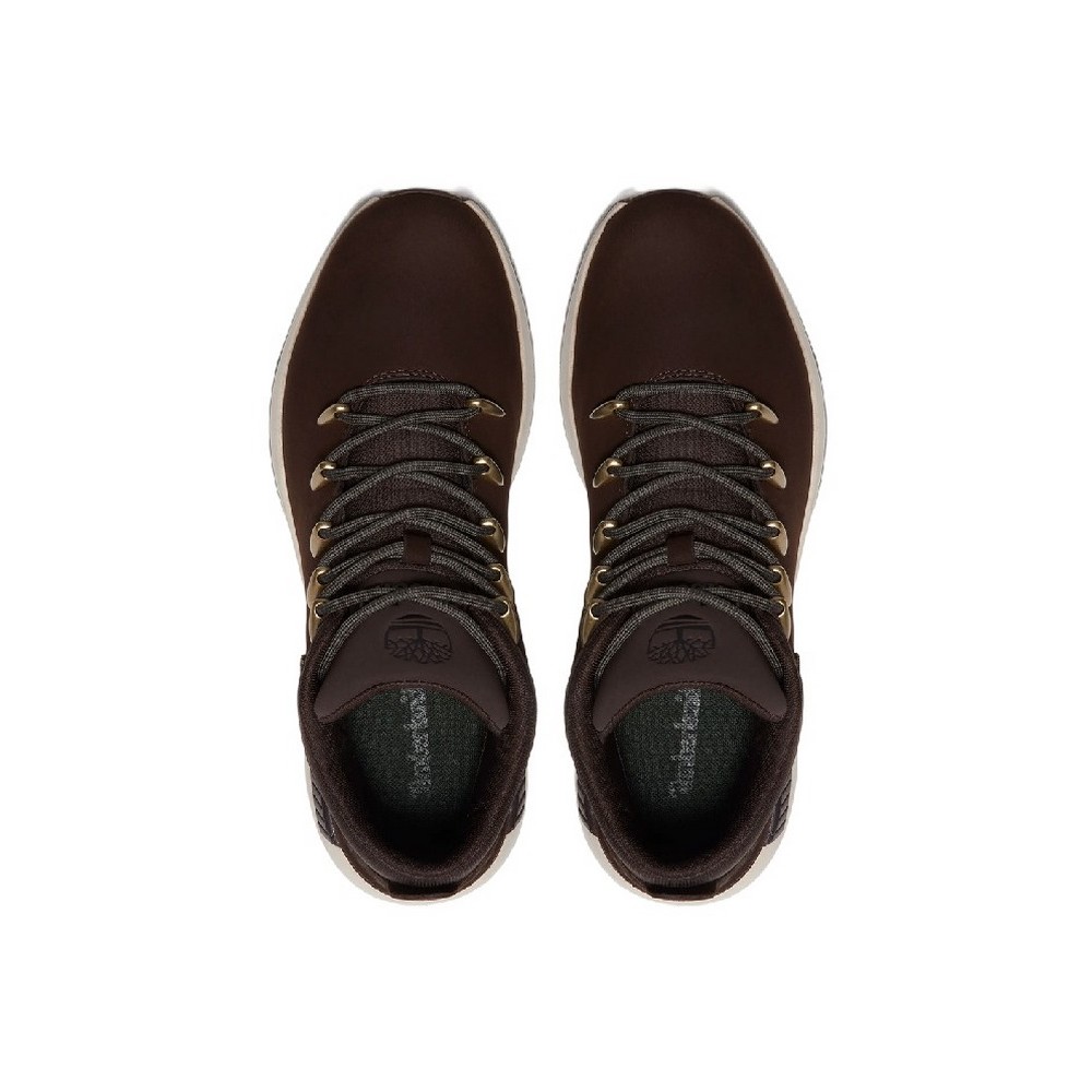 TIMBERLAND SPTK MID LACE UP SNEAKER ΠΑΠΟΥΤΣΙ ΑΝΔΡΙΚΟ DARK BROWN