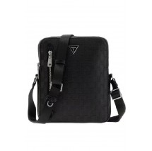 GUESS TORINO DBL ZIP XBODY W VTL ZIP ΤΣΑΝΤΑ ΑΝΔΡΙΚΗ BLACK