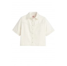LEVIS LOGAN SS DENIM SHIRT ΤΖΙΝ ΠΟΥΚΑΜΙΣΟ ΓΥΝΑΙΚΕΙΟ OFF WHITE