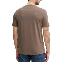 CALVIN KLEIN JEANS HERO MONOLOGO TEE T-SHIRT ΜΠΛΟΥΖΑ ΑΝΔΡΙΚΗ BROWN