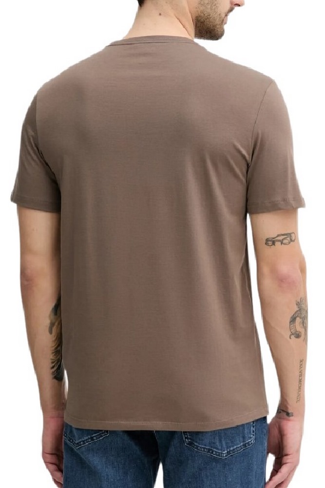 CALVIN KLEIN JEANS HERO MONOLOGO TEE T-SHIRT ΜΠΛΟΥΖΑ ΑΝΔΡΙΚΗ BROWN