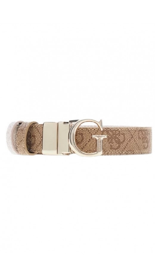 GUESS LINDSEY REV & NT ADJ H25 PN BT ΖΩΝΗ ΓΥΝΑΙΚΕΙΑ LATTE