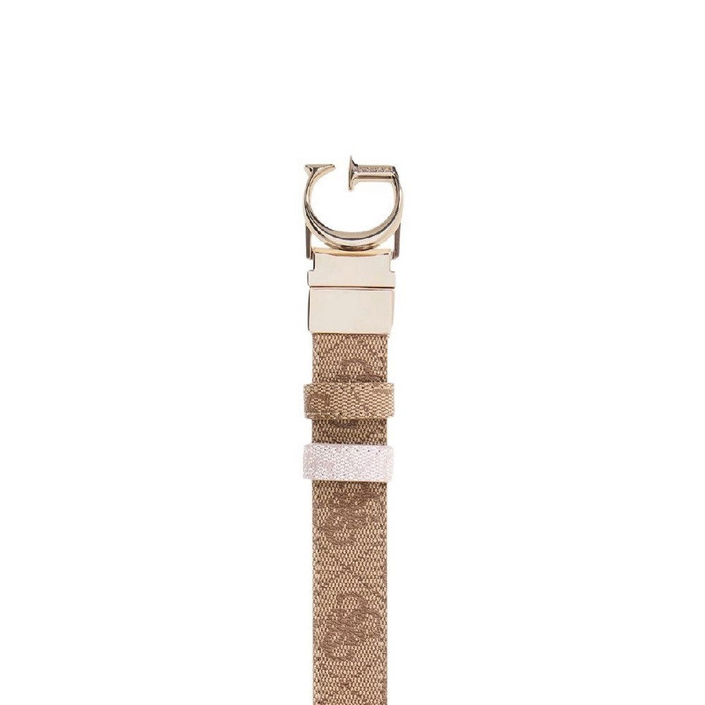 GUESS LINDSEY REV & NT ADJ H25 PN BT ΖΩΝΗ ΓΥΝΑΙΚΕΙΑ LATTE