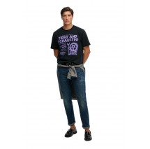 SUPERDRY D1 OVIN LOCAL BUSINESS LOOSE T-SHIRT ΜΠΛΟΥΖΑ ΑΝΔΡΙΚΗ BLACK