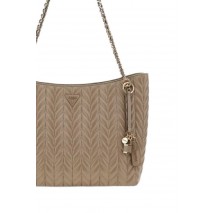 GUESS CHERYL 2 COMP TOTE ΤΣΑΝΤΑ ΓΥΝΑΙΚΕΙΑ TAUPE