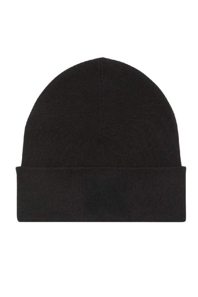 CALVIN KLEIN FINE RIB BEANIE ΣΚΟΥΦΟΣ ΑΝΔΡΙΚΟΣ BLACK