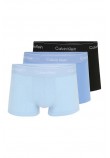CALVIN KLEIN LOW RISE TRUNK 3PK ΕΣΩΡΟΥΧΟ ΑΝΔΡΙΚΟ BLUE/BLACK