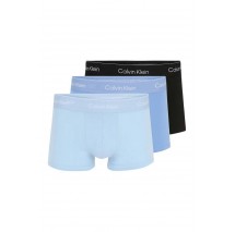 CALVIN KLEIN LOW RISE TRUNK 3PK ΕΣΩΡΟΥΧΟ ΑΝΔΡΙΚΟ BLUE/BLACK