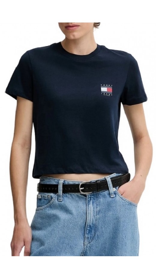 TOMMY JEANS  REG SH TOMMY US FLAG T-SHIRT ΜΠΛΟΥΖΑ ΓΥΝΑΙΚΕΙΑ NAVY