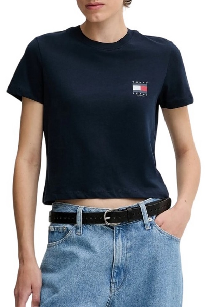 TOMMY JEANS  REG SH TOMMY US FLAG T-SHIRT ΜΠΛΟΥΖΑ ΓΥΝΑΙΚΕΙΑ NAVY