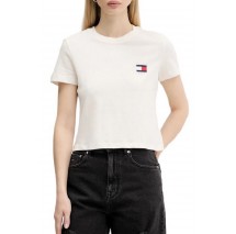 TOMMY JEANS  REG SH TOMMY US FLAG T-SHIRT ΜΠΛΟΥΖΑ ΓΥΝΑΙΚΕΙΑ WHITE
