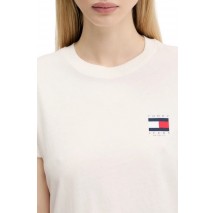 TOMMY JEANS  REG SH TOMMY US FLAG T-SHIRT ΜΠΛΟΥΖΑ ΓΥΝΑΙΚΕΙΑ WHITE
