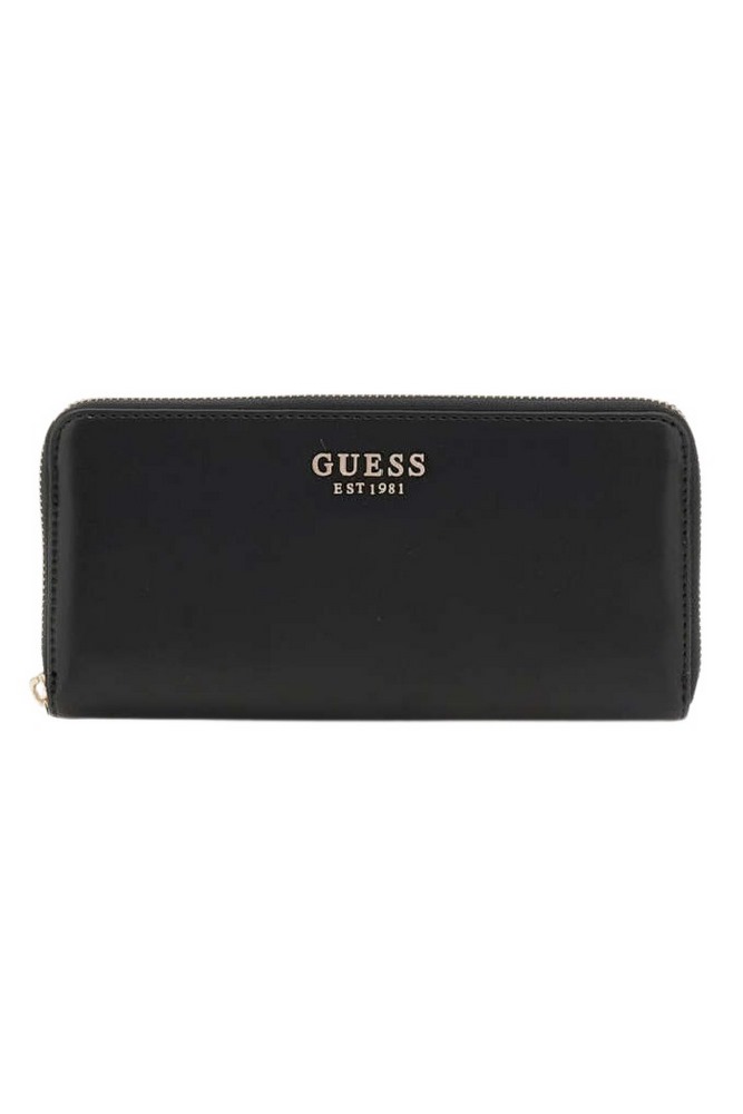 GUESS LAUREL SLG LARGE ZIP AROUND ΠΟΡΤΟΦΟΛΙ ΓΥΝΑΙΚΕΙΟ BLACK