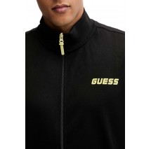 GUESS LANSA FULL ZIP SWEATSHIRT ΖΑΚΕΤΑ ΦΟΥΤΕΡ ΑΝΔΡΙΚΗ BLACK