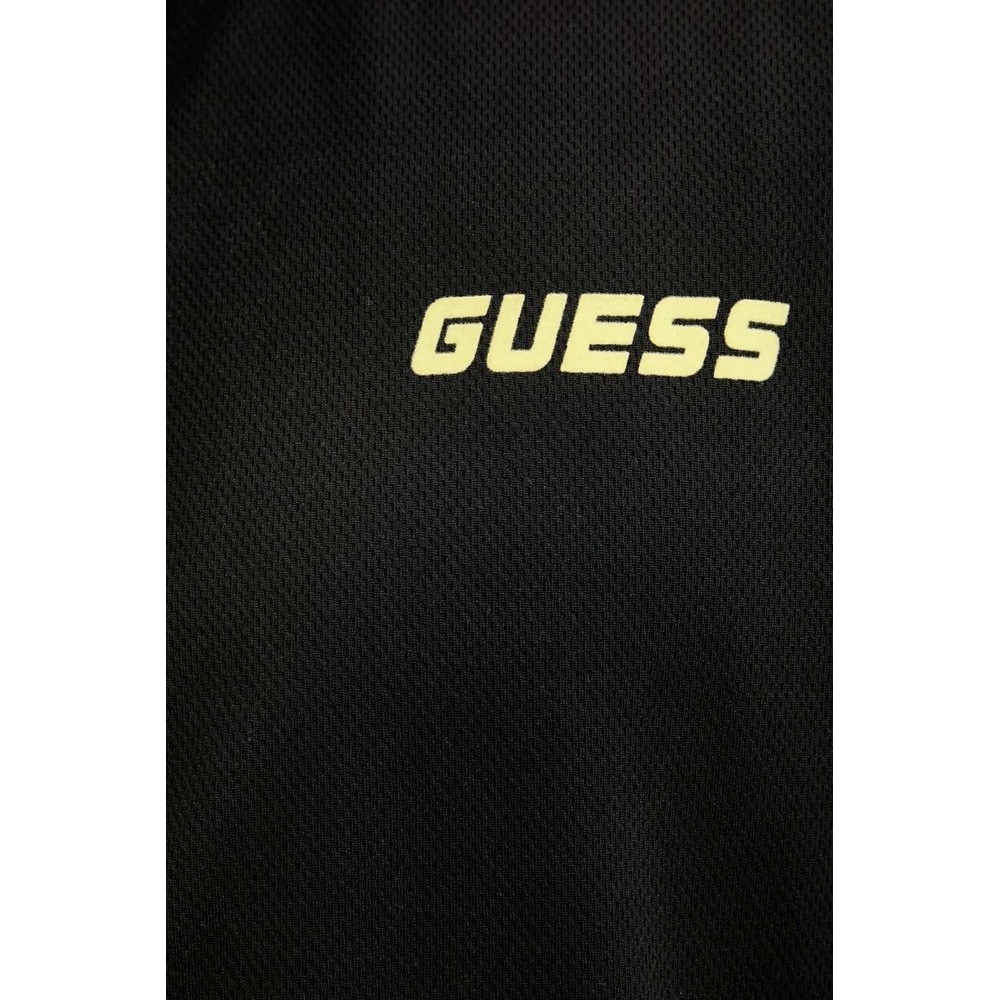 GUESS LANSA FULL ZIP SWEATSHIRT ΖΑΚΕΤΑ ΦΟΥΤΕΡ ΑΝΔΡΙΚΗ BLACK