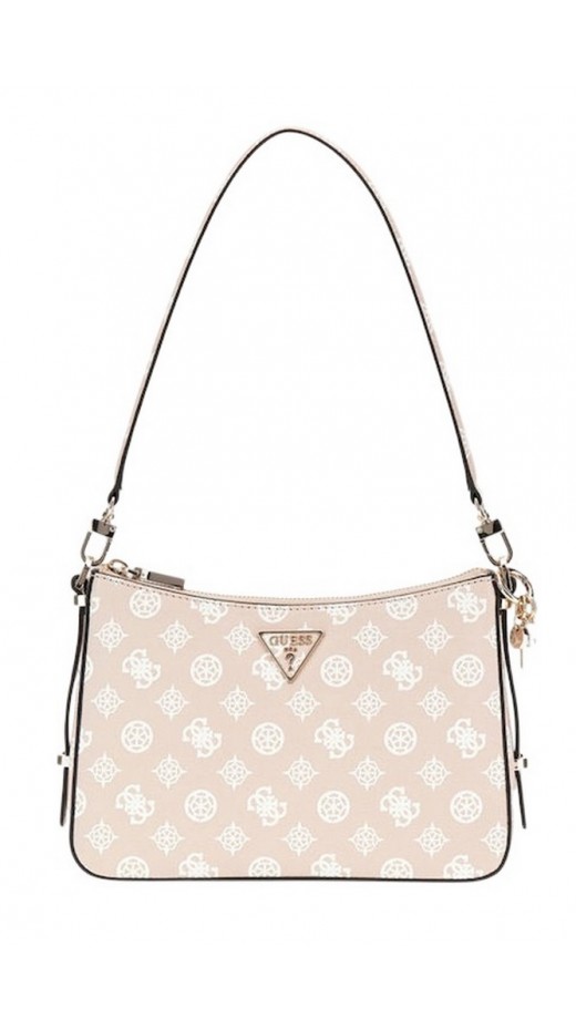 GUESS ECO ERICA TOP ZIP SHOULDER BAG ΤΣΑΝΤΑ ΓΥΝΑΙΚΕΙΑ SAND