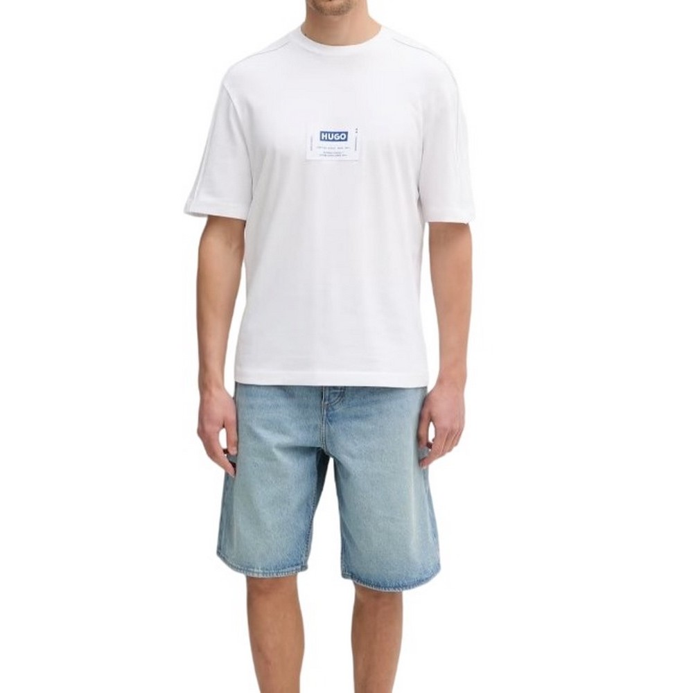 HUGO BOSS MASON S ΤΖΙΝ ΒΕΡΜΟΥΔΑ ΑΝΔΡΙΚΗ DENIM LIGHT