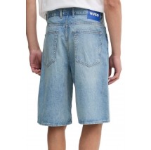HUGO BOSS MASON S ΤΖΙΝ ΒΕΡΜΟΥΔΑ ΑΝΔΡΙΚΗ DENIM LIGHT
