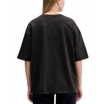 TOMMY JEANS  OVS BLING GMD T-SHIRT ΜΠΛΟΥΖΑ ΓΥΝΑΙΚΕΙΑ BLACK