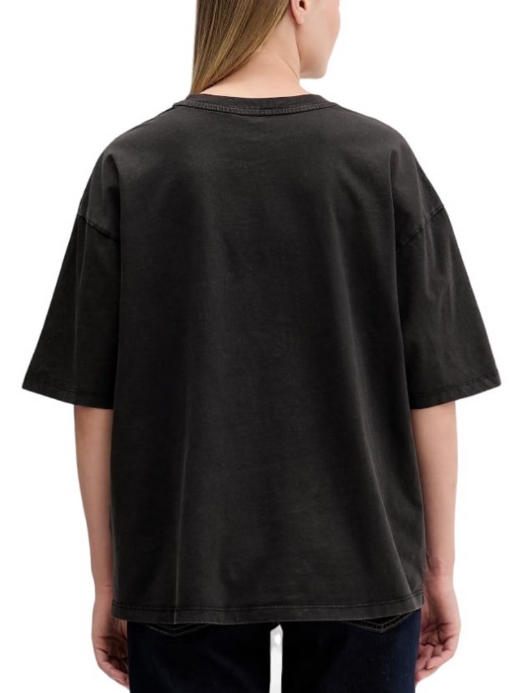 TOMMY JEANS  OVS BLING GMD T-SHIRT ΜΠΛΟΥΖΑ ΓΥΝΑΙΚΕΙΑ BLACK