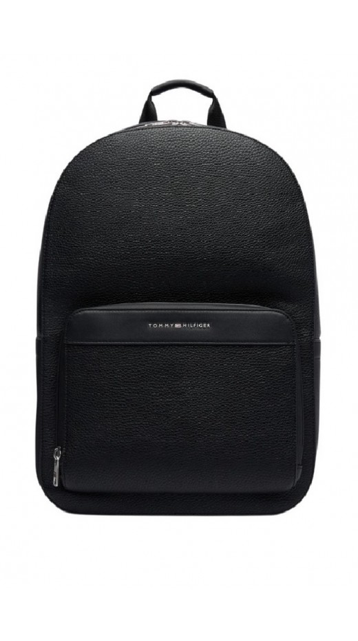 TOMMY HILFIGER CENTRAL DOME BACKPACK ΤΣΑΝΤΑ ΑΝΔΡΙΚΗ BLACK