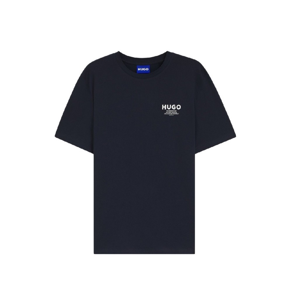 HUGO BOSS NESPTEE JERSEY T-SHIRT ΜΠΛΟΥΖΑ ΑΝΔΡΙΚΗ NAVY