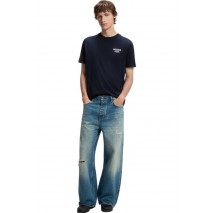 HUGO BOSS NESPTEE JERSEY T-SHIRT ΜΠΛΟΥΖΑ ΑΝΔΡΙΚΗ NAVY
