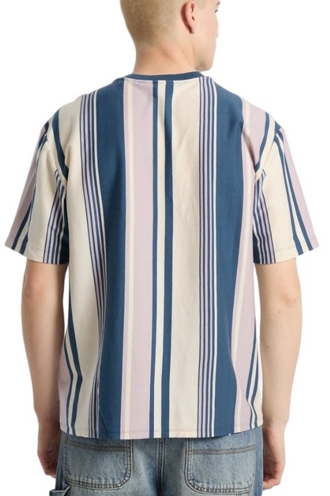 GUESS VERTICAL STRIPE TEE T-SHIRT ΜΠΛΟΥΖΑ ΑΝΔΡΙΚΗ BLUE