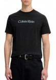 CALVIN KLEIN 30s EU SPW PUFF STNDRD GRAPHI T-SHIRT ΜΠΛΟΥΖΑ ΑΝΔΡΙΚΗ BLACK
