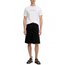 CALVIN KLEIN 30s EU SPW PUFF STNDRD GRAPHI T-SHIRT ΜΠΛΟΥΖΑ ΑΝΔΡΙΚΗ BRIGHT WHITE