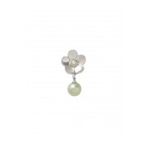 CROCS SILVER FLOWER PEARL DANGLE JIBBITZ CHARMS ΑΞΕΣΟΥΑΡ ΓΥΝΑΙΚΕΙΟ SILVER