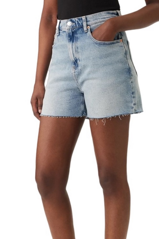 TOMMY JEANS MOM SHORT BJ8115 ΤΖΙΝ ΣΟΡΤΣ ΓΥΝΑΙΚΕΙΟ DENIM LIGHT