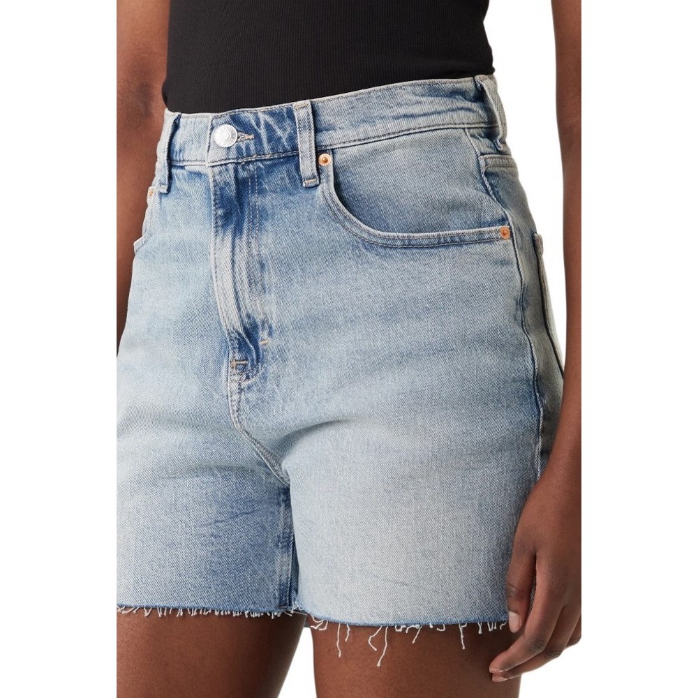 TOMMY JEANS MOM SHORT BJ8115 ΤΖΙΝ ΣΟΡΤΣ ΓΥΝΑΙΚΕΙΟ DENIM LIGHT