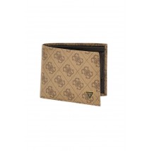 GUESS MADRID BLLFLD W COIN POCKET ΠΟΡΤΟΦΟΛΙ ΑΝΔΡΙΚΟ BEIGE
